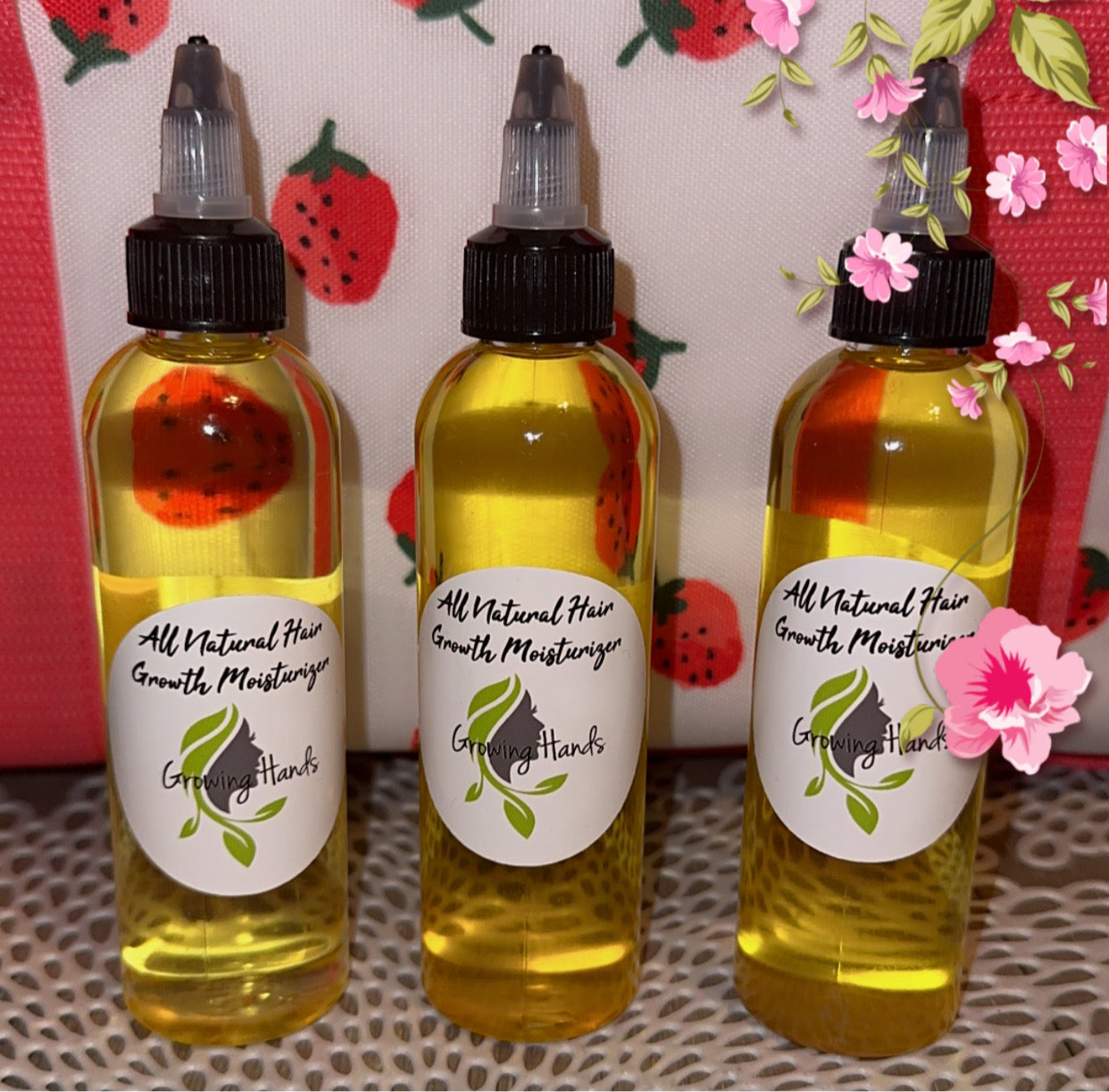 Organic Beauty Growing Hands™️ All Natural Hair Growth Moisturizer